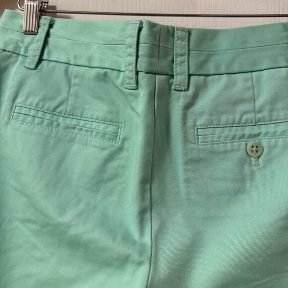⭐️$5, spend over $20 - J. Crew Boutique Chino teal blue Shorts Size: 0 - Picture 10 of 12